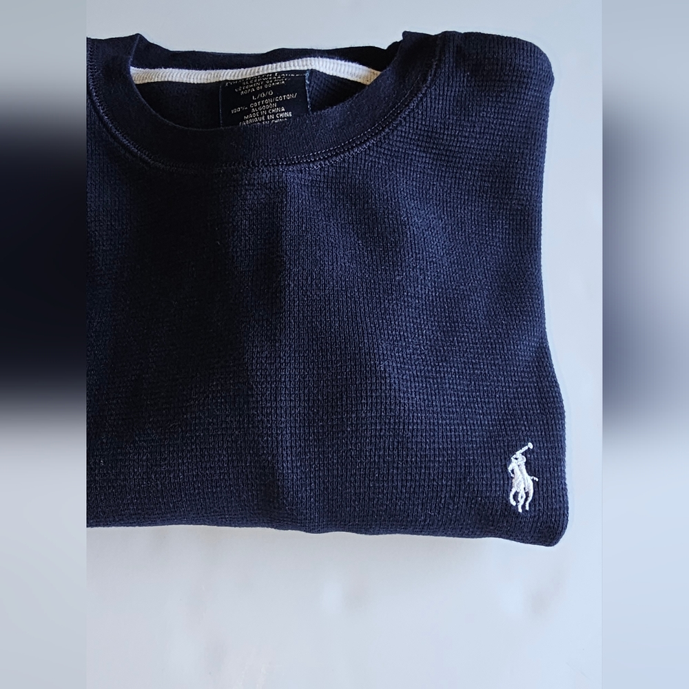 Mens Large Polo Ralph Lauren Long Sleeve Shirt. Excellent Condition.